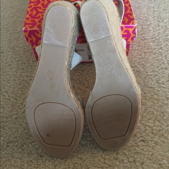 NIB Tory Burch Adonis wedge size 8 - Picture 5 of 6